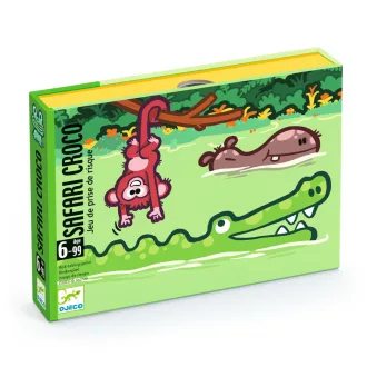 Djeco Kártyajáték - Krokodil safari - Safari Croco