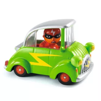   Djeco CRAZY MOTORS játékautó - Zöld Villám - Green Flash