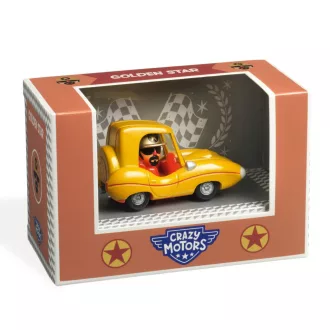   Djeco CRAZY MOTORS játékautó - Arany Csillag - Golden Star