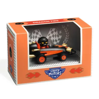   Djeco CRAZY MOTORS játékautó - Tüzes Sárkány - Dragon Fire