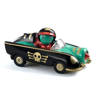   Djeco CRAZY MOTORS játékautó - Kerekes Kalóz - Pirate Wheels