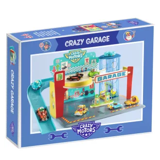 Djeco CRAZY MOTORS parkolóház - Garázs - Garage