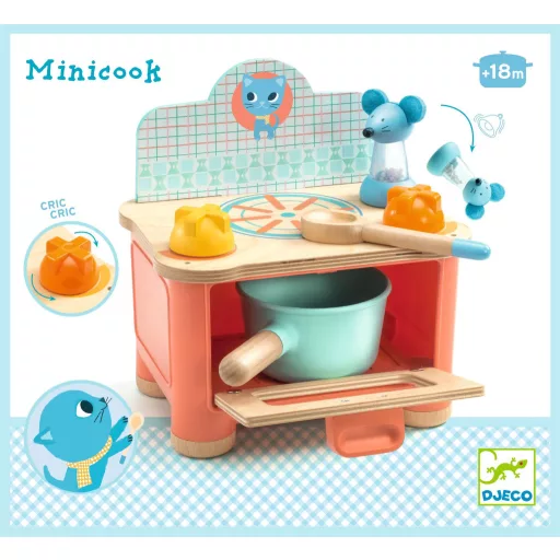 Djeco Szerepjáték - Cicatűzhely - Kitten stove