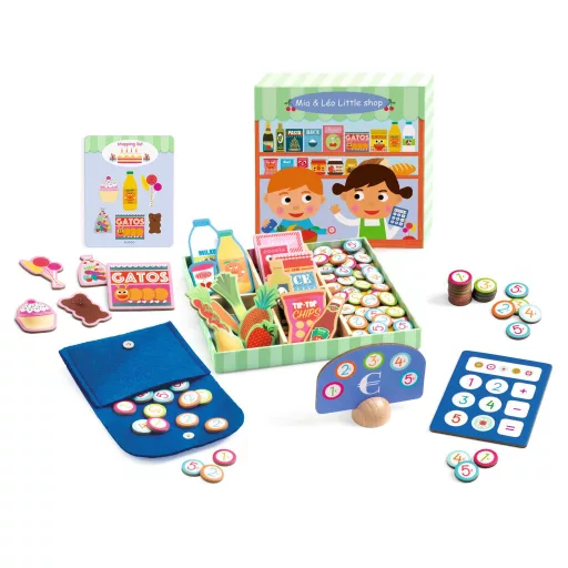 Djeco Szerepjáték - Mia és Leó boltocskája - Mia and Léo little shop
