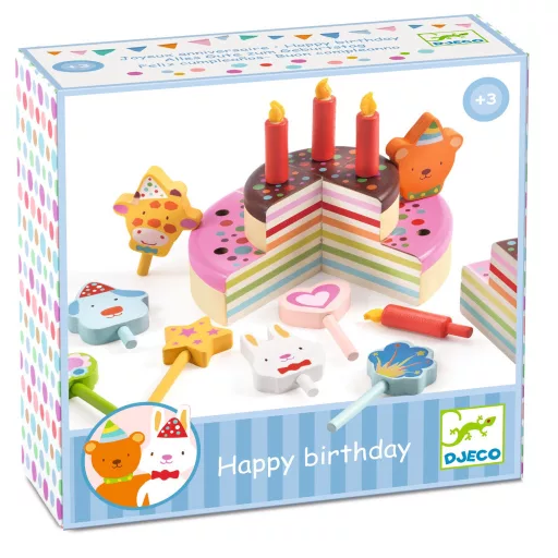 Djeco Szerepjáték - Torta Móka - Happy Birthday