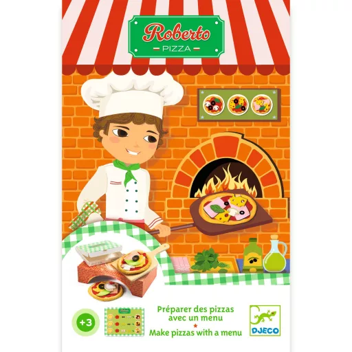 Djeco Szerepjáték - Robertó pizzázója - Roberto Pizza