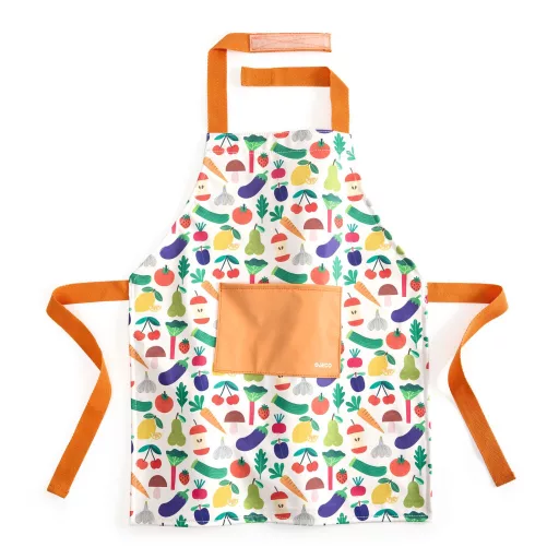 Djeco Szerepjáték - Kert kincsei gyerekkötény - Vegetable garden apron