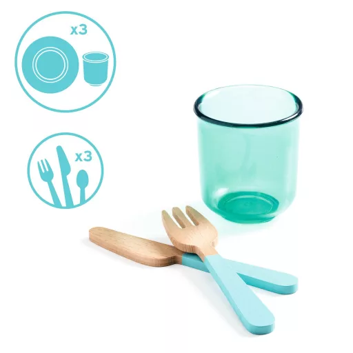Djeco Szerepjáték - Mosogatásra fel! - Dishware kit