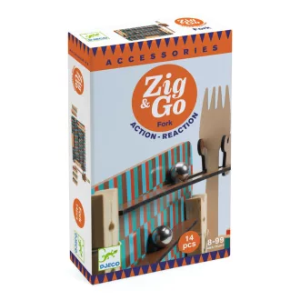 Djeco Építőjáték - Villa, 14 db-os - Zig and Go - Fork