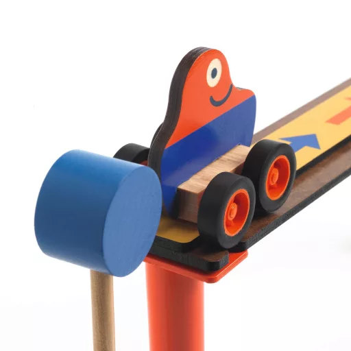 Djeco Építőjáték - Forgalmas, 51 db-os - Zig and Go Junior - Racer