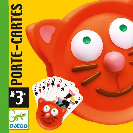 Djeco Kártyatartó - Pici kézi cica - Card holders