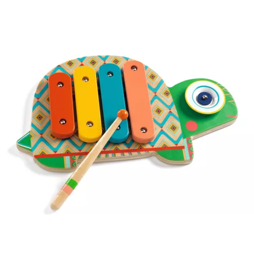Djeco Játékhangszer - Cintányér és xilofon - Cymbal and Xylophone