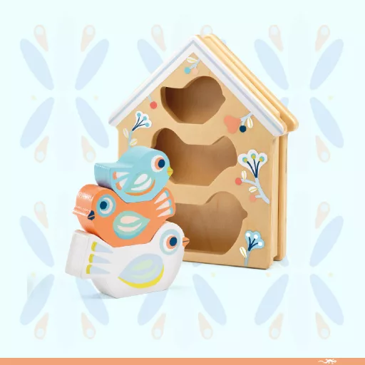 Djeco Formabedobó - Fióka - BabyBirdi