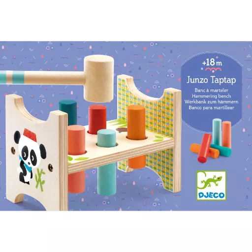 Djeco Kalapálós játék - Kipp-koppi - Junzo taptap