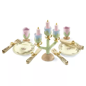   Djeco Szerepjáték - Hercegnők étkészlete - Dishes of princesses