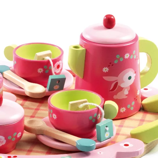 Djeco Szerepjáték - Lili Rose tea parti készlet - Lili Rose's tea party