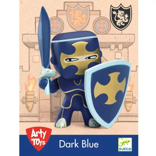 Djeco Arty Toys - Lovag - Sötéten Kék - Dark blue
