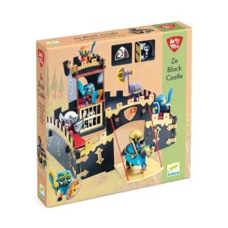 Djeco Arty Toys - Fekete lovagvár - Ze Black Castel