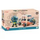 Djeco Arty Toys - Lovag - Pókharcos faltörő kossal - Spider attak