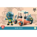 Djeco Arty Toys - Lovag - Pókharcos faltörő kossal - Spider attak
