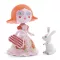 Djeco Arty Toys - Hercegnő nyuszival - Elodia and white