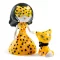 Djeco Arty Toys - Hercegnő - Feline és Leó - Féline and Léo
