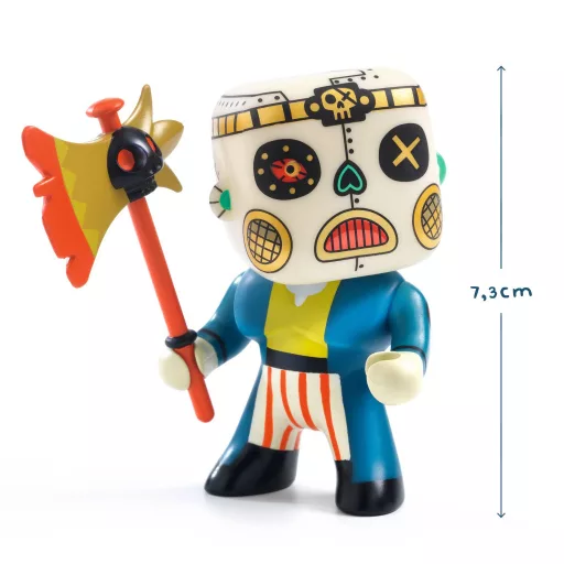Djeco Arty Toys - Kalóz, Csontos János - Jack Os