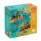 Djeco Arty Toys Óriás puzzle - Kalóz és lovag birodalom, 30 db-os - Giant puzzle-Battle