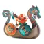 Djeco Arty Toys - Barbár - Drak vikinghajóval - Drak and Drakkar