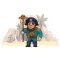 Djeco Arty Toys - Kalóz - Kalóz kapitány - Ze Piratous