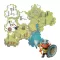 Djeco Arty Toys Óriás puzzle - Barbárok birodalma, 15-db-os - Puzzl’Up Alric Barbarious