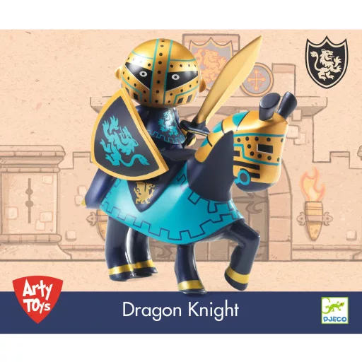 Djeco Arty Toys - Lovag lovon - Dragon Knight