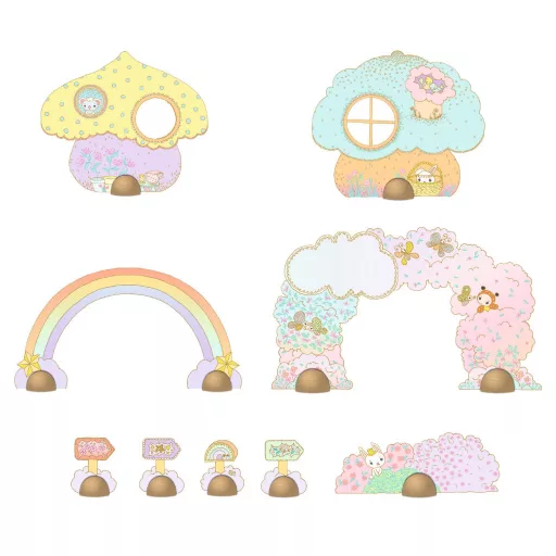 Djeco TINYLY álomvilág Óriás puzzle - Tinyly birodalom, 33 db-os - Puzzl'Up Lily tinypuzz