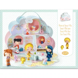   Djeco TINYLY álomvilág babaház - Napocska és Mia - Sunny and Mia house