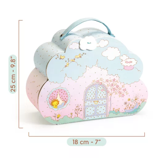 Djeco TINYLY álomvilág babaház - Napocska és Mia - Sunny and Mia house