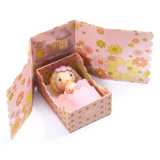   Djeco TINYLY álomvilág - Rózsaszín apró szoba - Rose Tinyroom