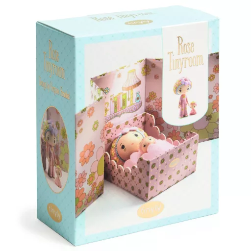 Djeco TINYLY álomvilág - Rózsaszín apró szoba - Rose Tinyroom