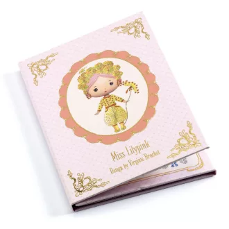   Djeco TINYLY álomvilág - Miss Lilypink ruhatára - Stickers removable