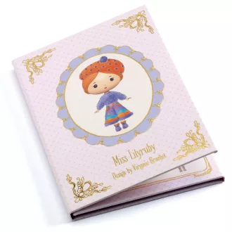   Djeco TINYLY álomvilág - Miss Lilyruby ruhatára - Stickers removable