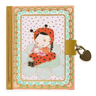   Djeco TINYLY álomvilág Titkos napló - Katica - Minico secret notebook