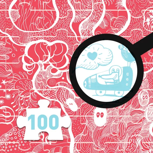 Djeco Varázs puzzle - Elvarázsolt fa, 100 db-os - The enchanted tree
