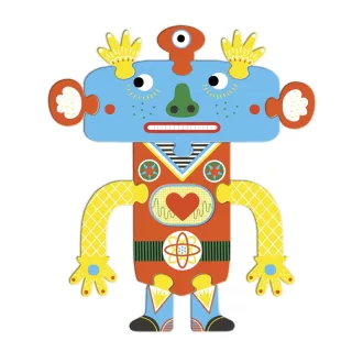 Djeco Óriás puzzle - SzörnyElek, 39 db-os - Barbazul