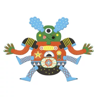 Djeco Óriás puzzle - SzörnyElek, 39 db-os - Barbazul