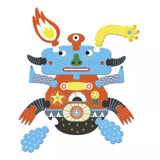 Djeco Óriás puzzle - SzörnyElek, 39 db-os - Barbazul