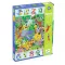 Djeco Megfigyeltető puzzle - Dzsungelben 1-10-ig, 54 db-os - 1 to 10 Jungle