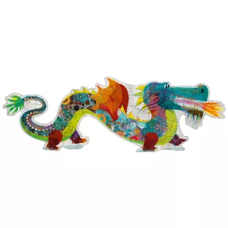   Djeco Óriás puzzle - Leon a sárkány, 58 db-os - Leon the dragon
