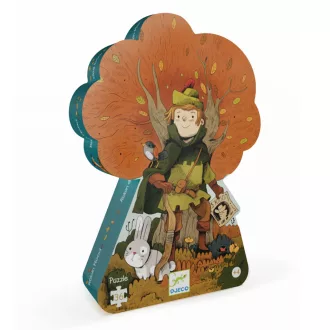   Djeco Formadobozos puzzle - Robin Hood, 36 db-os - Robin Hood