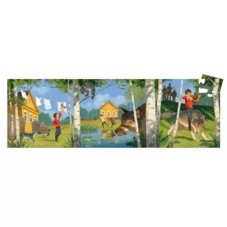   Djeco Formadobozos puzzle - Péter és a farkas, 50 db-os - Peter and the Wolf