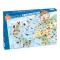 Djeco Megfigyeltető puzzle - Föld állatai, 100 db-os - Animals of the earth