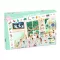 Djeco Megfigyeltető puzzle - Balett iskola, 100 db-os - The dance school